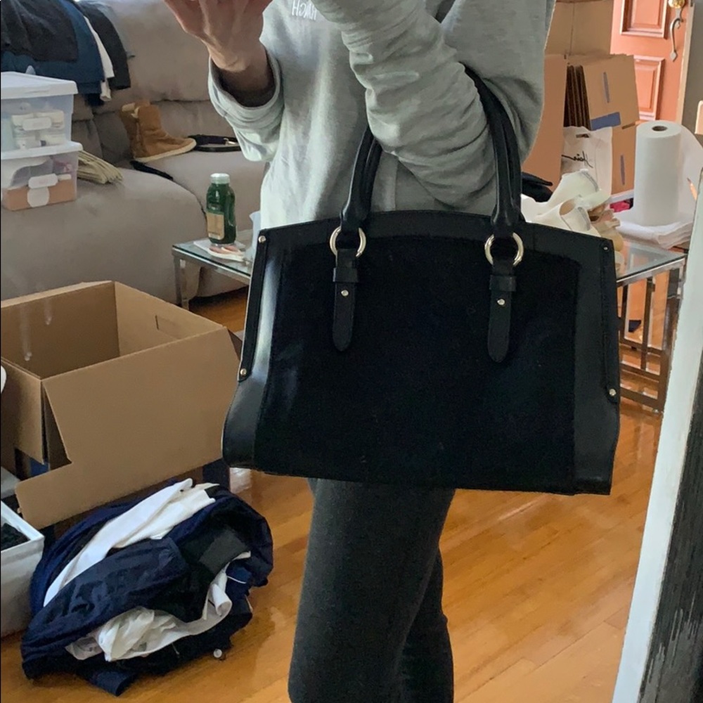 Chic! Brand new Sondra Roberts pony hair satchel